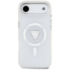 Guess IML Gradient Triangle Logo MagSafe dėklas iPhone Air - skaidrus -- iPhone Air