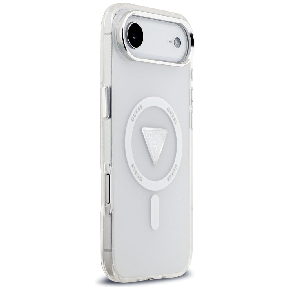 Guess IML Gradient Triangle Logo MagSafe dėklas iPhone Air - skaidrus -- iPhone Air