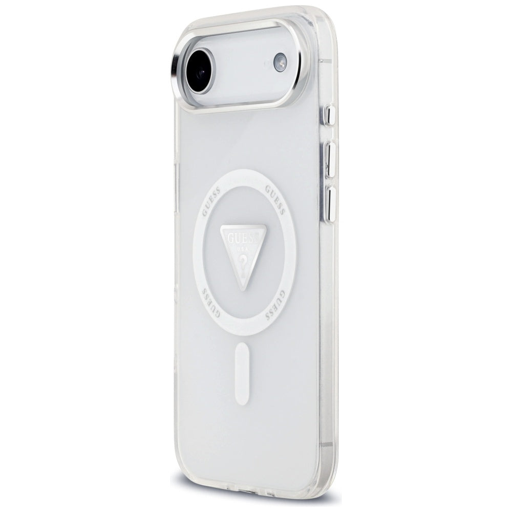 Guess IML Gradient Triangle Logo MagSafe dėklas iPhone Air - skaidrus -- iPhone Air