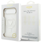 Guess IML Gradient Triangle Logo MagSafe dėklas iPhone Air - skaidrus -- iPhone Air