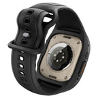 Spigen Liquid Air Pro dirželis su dėklu + grūdintas stiklas 9H, skirtas Apple Watch Ultra 49 mm – juodas -- Apple Watch...