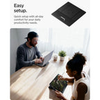 Spigen SlimFold LD201-S8 nešiojamojo kompiuterio stovas – pilkas -- Laptop Stands