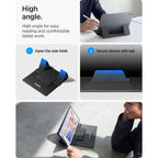Spigen SlimFold LD201-S8 nešiojamojo kompiuterio stovas – pilkas -- Laptop Stands