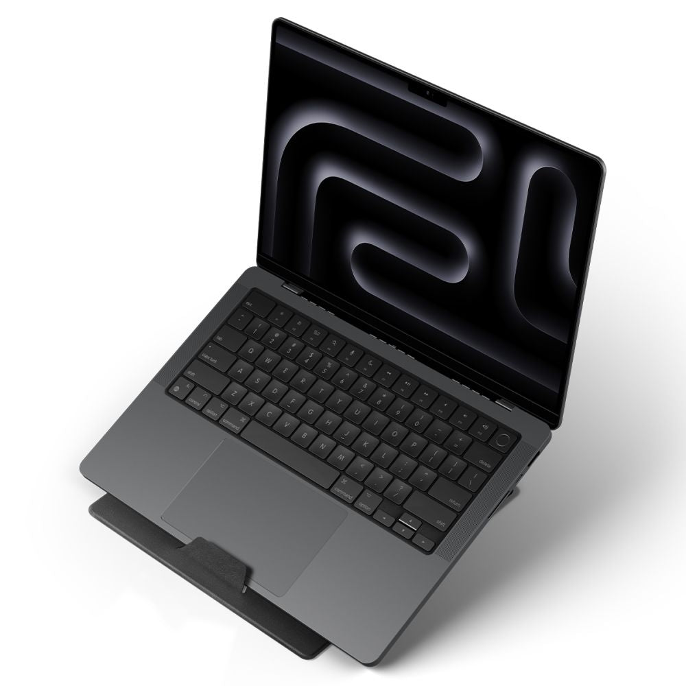 Spigen SlimFold LD201-S8 nešiojamojo kompiuterio stovas – pilkas -- Laptop Stands