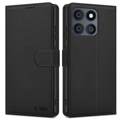Tech-Protect Wallet dėklas Motorola Edge 70 5G - juodas -- Motorola Edge 70 5G