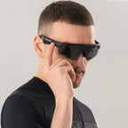 Rockbros SP-251 poliarizuoti dviračio akiniai su Bluetooth audio komplektu - juodas -- Cycling Eyewear