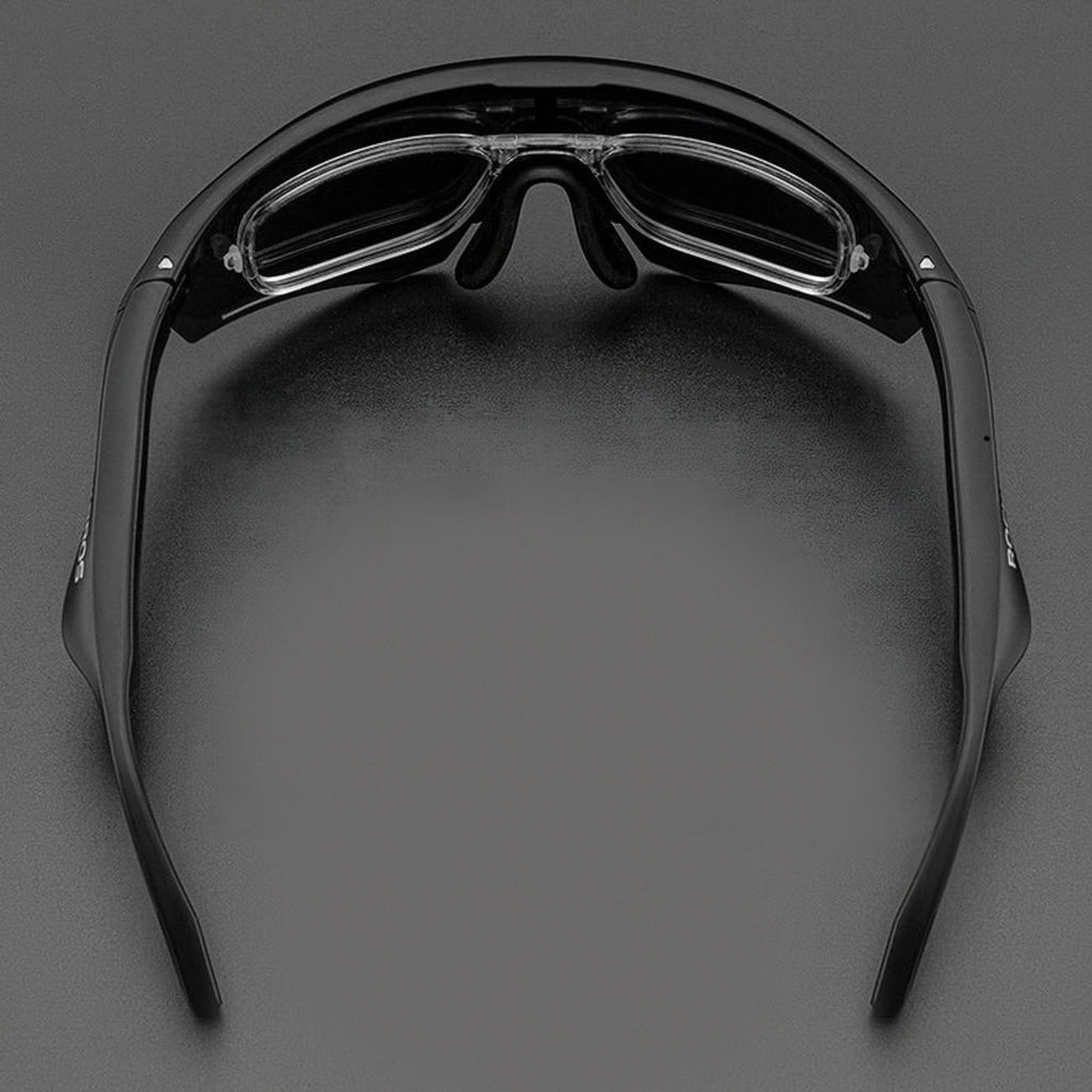 Rockbros SP-251 poliarizuoti dviračio akiniai su Bluetooth audio komplektu - juodas -- Cycling Eyewear