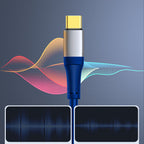 Orico AXC-02 USB-C į 3.5 mm garso lizdą audio kabelis 20 cm - mėlyna -- Audio Cables