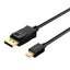 Orico XD-MDTH4 4K 30Hz Mini DisplayPort į HDMI kabelis 3m - juodas -- Video Cables