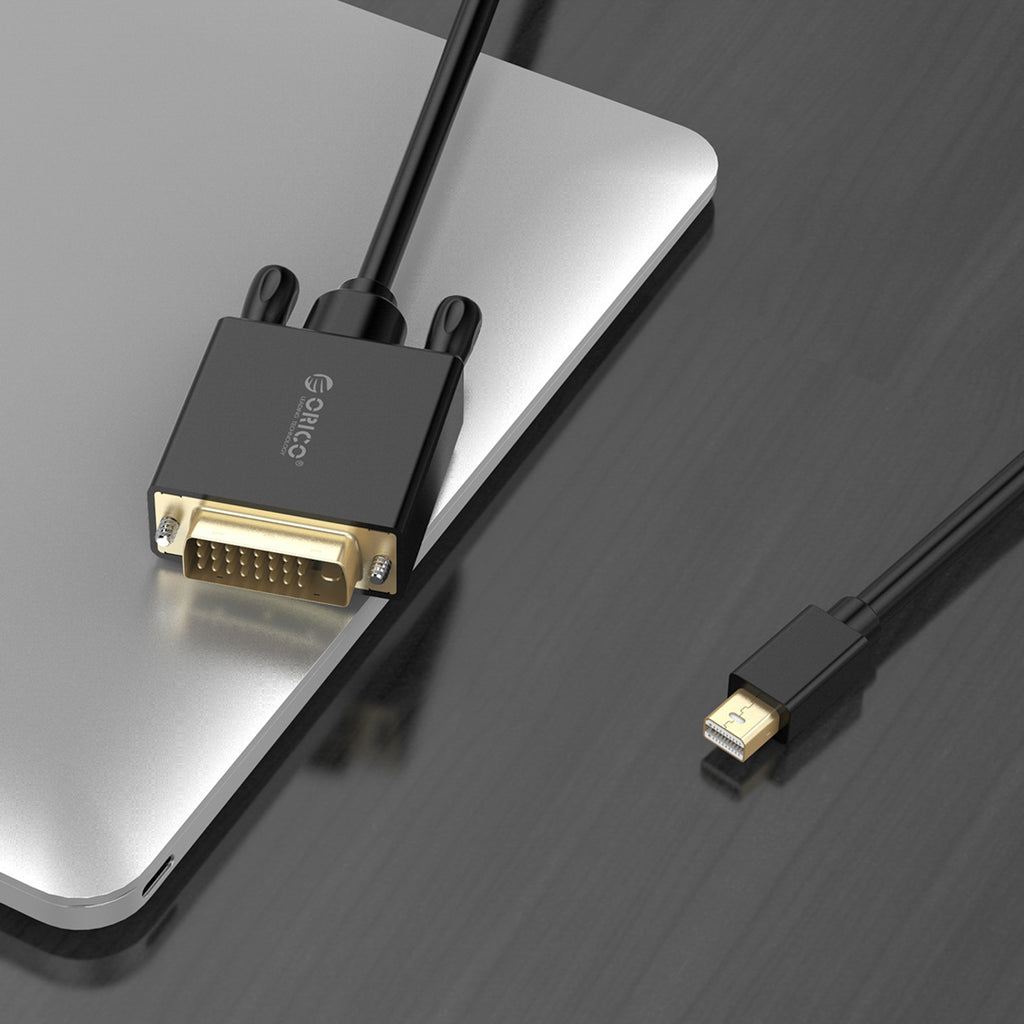 Orico XD-MDTD Mini DisplayPort į DVI Full HD 60 Hz kabelis 3 m - juodas -- Video Cables