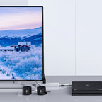 Orico XD-VATH VGA ir mini lizdas 3,5 mm į HDMI Full HD 60 Hz kabelis su USB maitinimo 5 m - juoda -- Video Cables