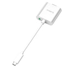 Orico PTAV USB-C - VGA adapteris ir 3,5 mm Full HD mini šonas 0,15 m - sidabrinė -- Video Adapters