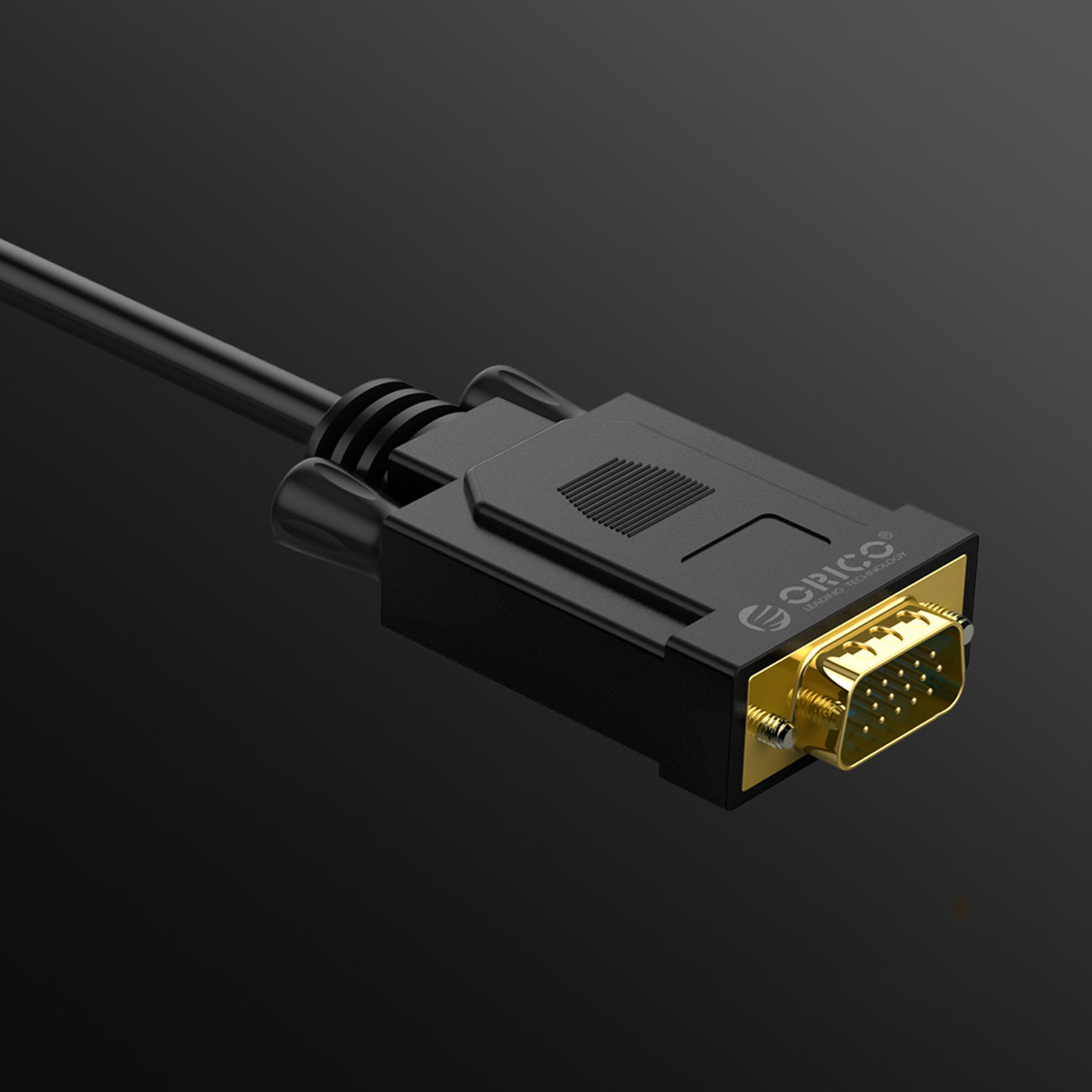 Orico XD-DITV kabelis DVI 24+1 VGA Full HD adapteris 5 m - juodas -- Video Cables