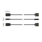 Orico XD-DITV kabelis DVI 24+1 VGA Full HD adapteris 5 m - juodas -- Video Cables
