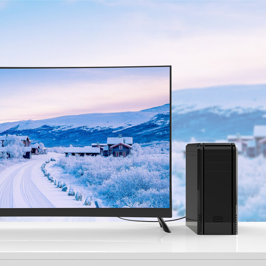 Orico XD-DITV kabelis DVI 24+1 VGA Full HD adapteris 5 m - juodas -- Video Cables