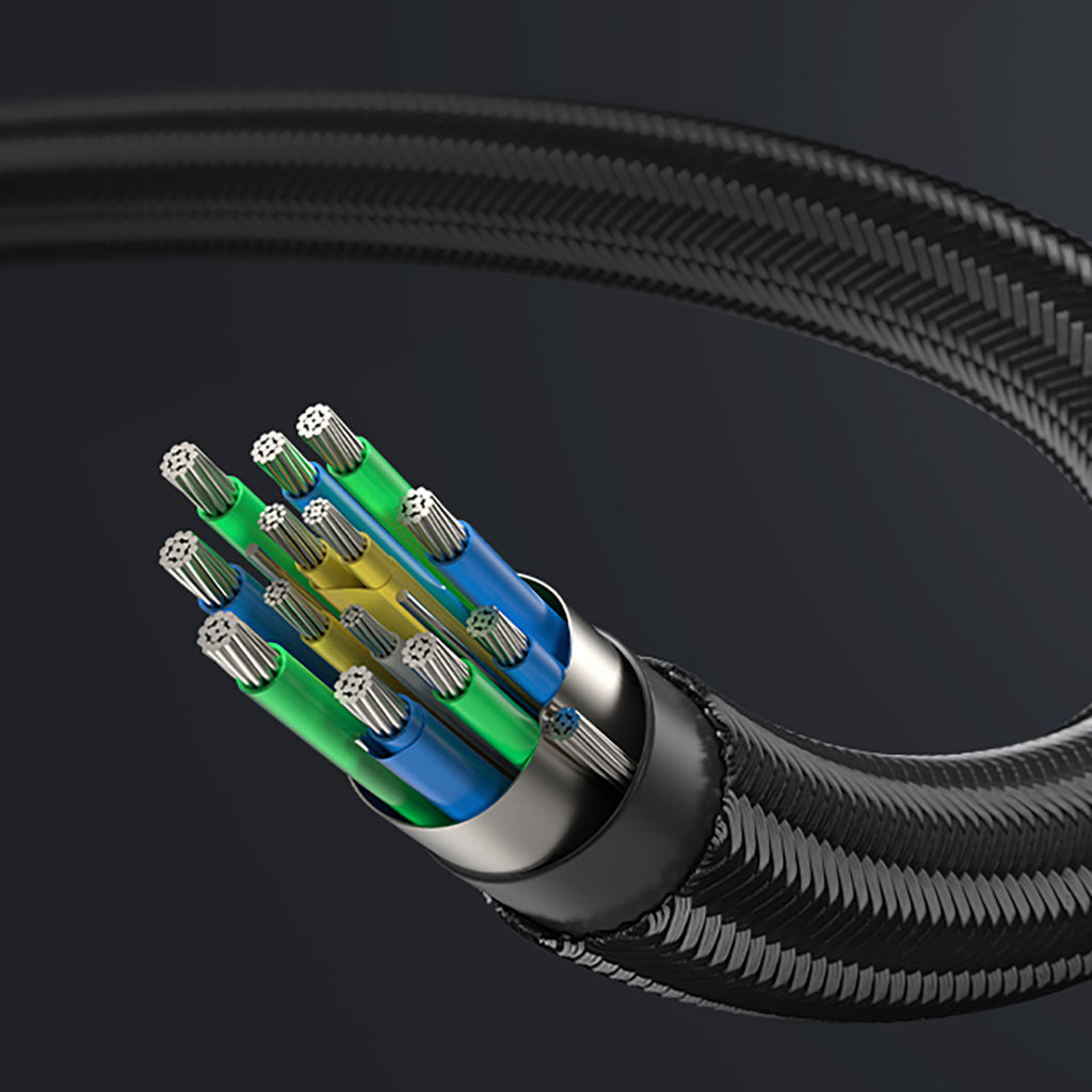 Orico H8CY HDMI 2.1 8K 60 Hz HDMI kabelis 3 m - juodas -- Video Cables