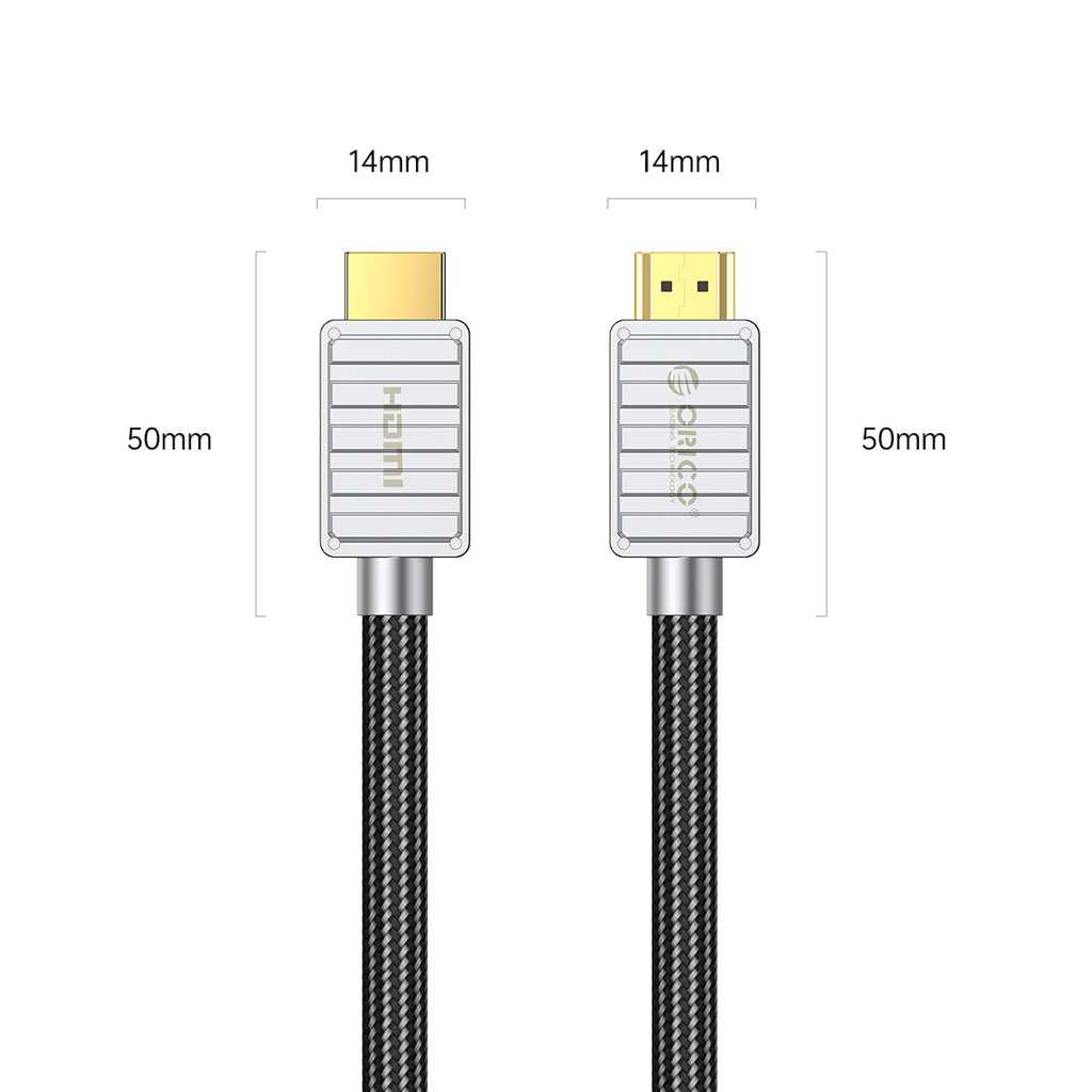 Orico H4CY HDMI 2.0 4K HDMI kabelis 3 m - juodas -- Video Cables