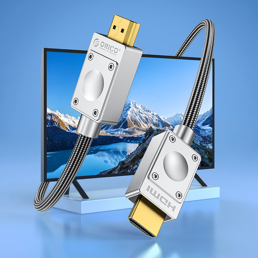 Orico H4BY HDMI 2.0 Kabelis 0.5 m - Juodas -- Video Cables