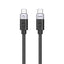 Orico CC240 USB-C to USB-C kabelis 240W USB4 40Gb/s 8K 60Hz 1.5m - juodas -- Cell phone cables