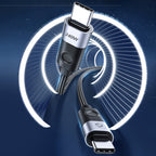 Orico CC240 USB-C to USB-C kabelis 240W USB4 40Gb/s 8K 60Hz 1.5m - juodas -- Cell phone cables