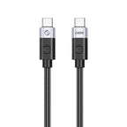 Orico CC240 USB-C to USB-C kabelis 240W USB4 40Gb/s 8K 60Hz 0.5m - juodas -- Cell phone cables