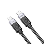 Orico CC240 USB-C to USB-C kabelis 240W USB4 40Gb/s 8K 60Hz 0.5m - juodas -- Cell phone cables