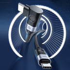 Orico CW240 USB-C to USB-C PD 240W 2m kampuotas kabelis - juodas -- Cell phone cables