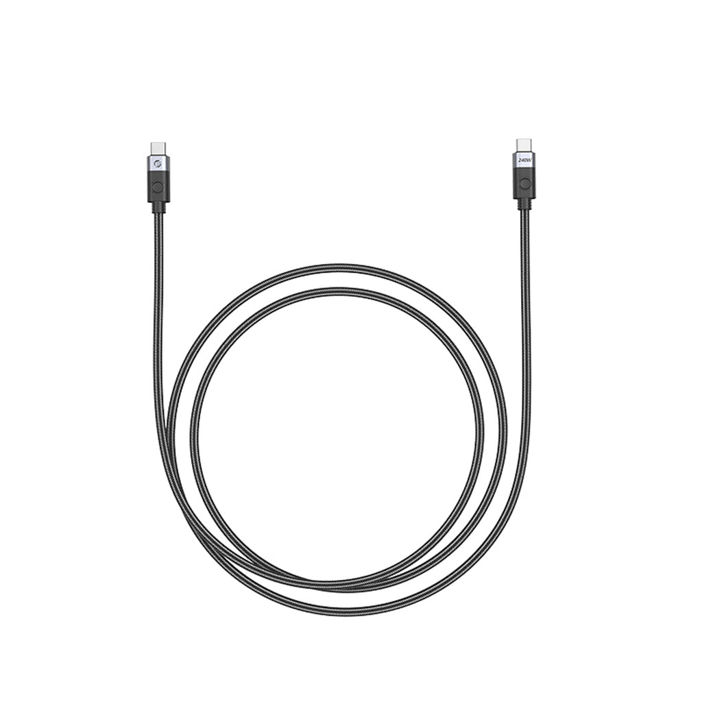 Orico CC240 USB-C į USB-C PD Kabelis 240W 480Mbps 1,5m - Juodas -- Cell phone cables