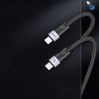 Orico CC240 USB-C į USB-C PD Kabelis 240W 480Mbps 1,5m - Juodas -- Cell phone cables