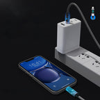 Orico LDA2L USB-A į Lightning kabelis 12W su LED ekranu 0,5m - juodas ir sidabrinis -- Cell phone cables