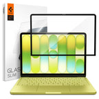 Spigen Glas.tR Slim FC grūdintas stiklas MacBook Neo 13" 2026 - juodas -- MacBook Neo 13" 2026