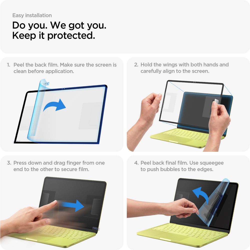 Spigen Glas.tR Slim FC grūdintas stiklas MacBook Neo 13" 2026 - juodas -- MacBook Neo 13" 2026