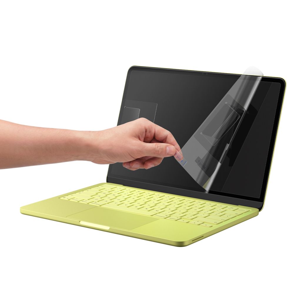 Spigen Glas.tR Slim FC grūdintas stiklas MacBook Neo 13" 2026 - juodas -- MacBook Neo 13" 2026