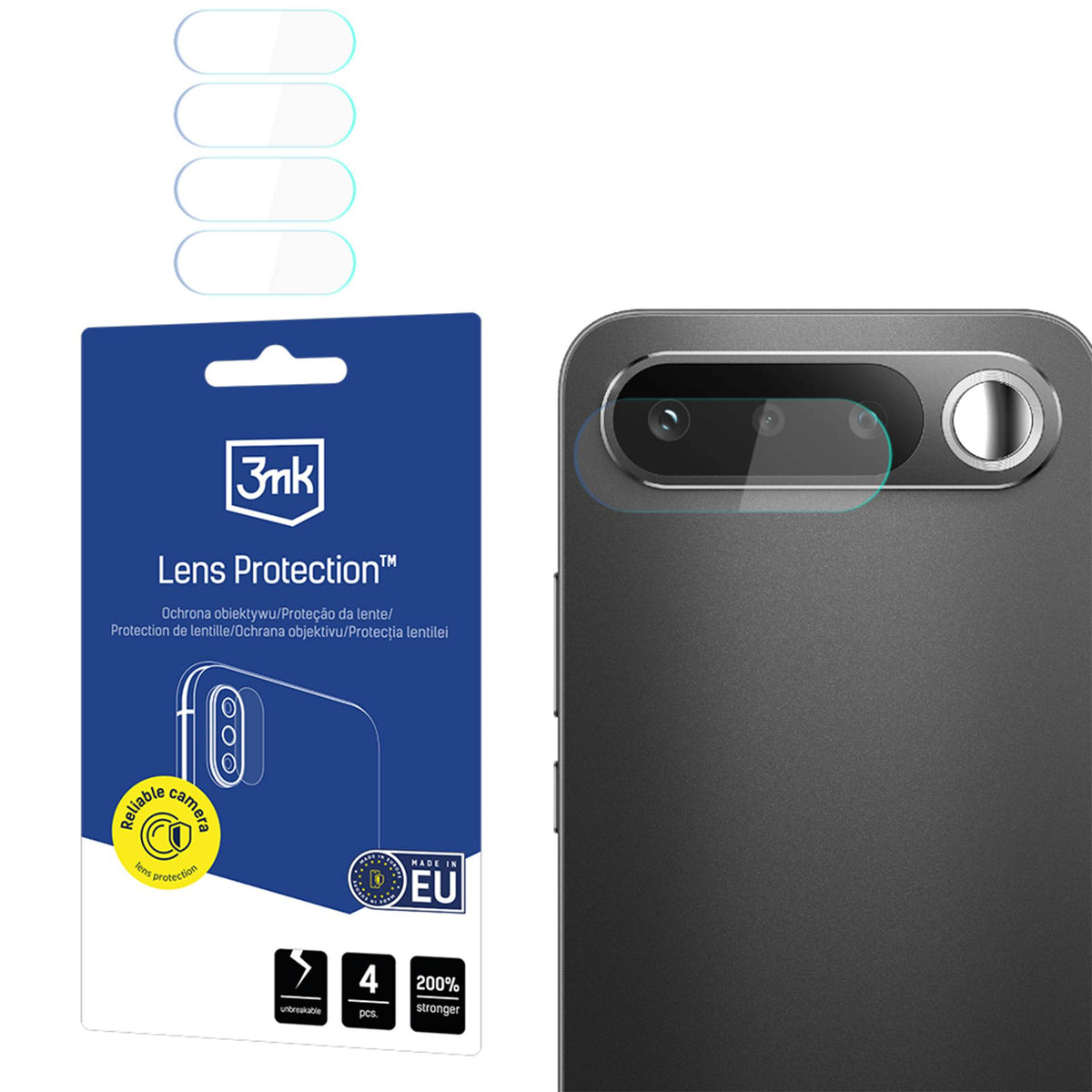 3mk Lens Protection hibridinis stiklas Realme 16 5G kameros objektyvui -- Realme 16 5G
