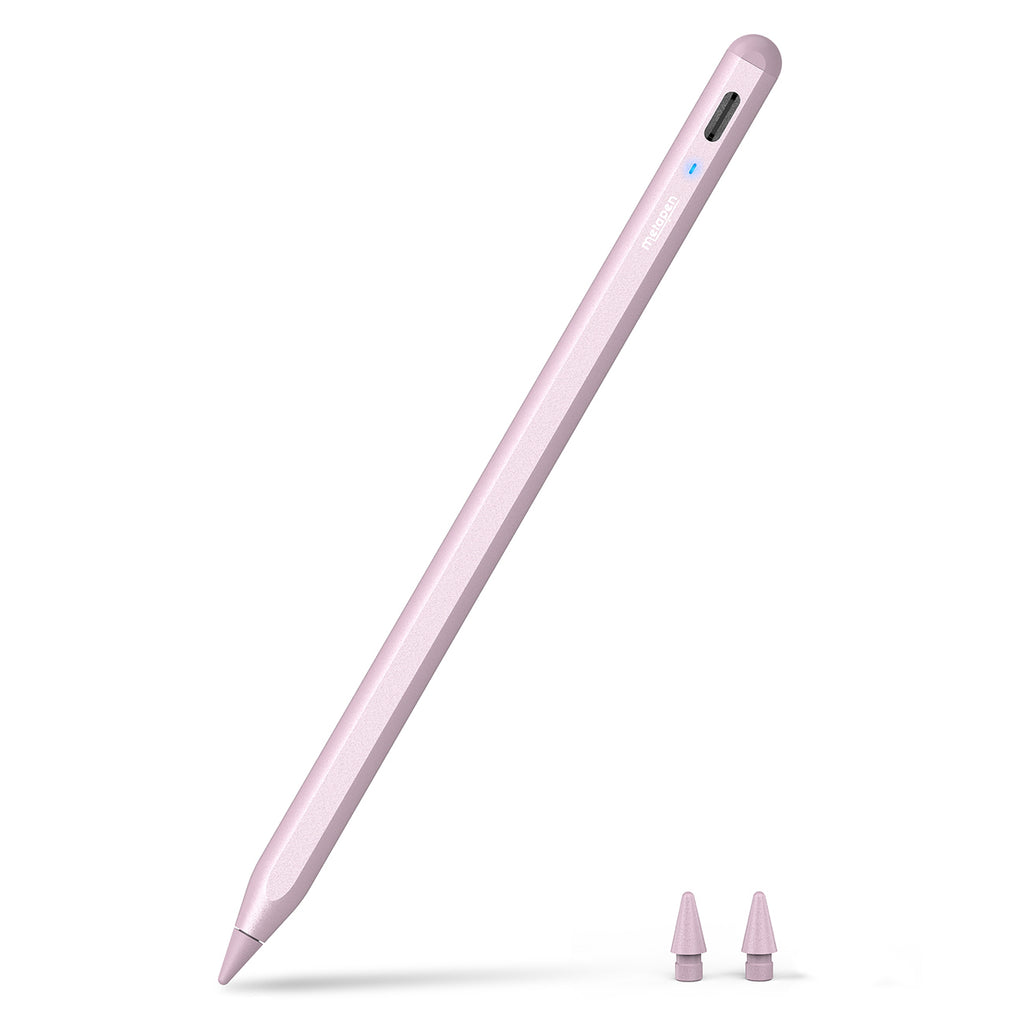 Metapen A8 Aktyvioji rašiklis iPad USB-C - Rožinė -- iPad