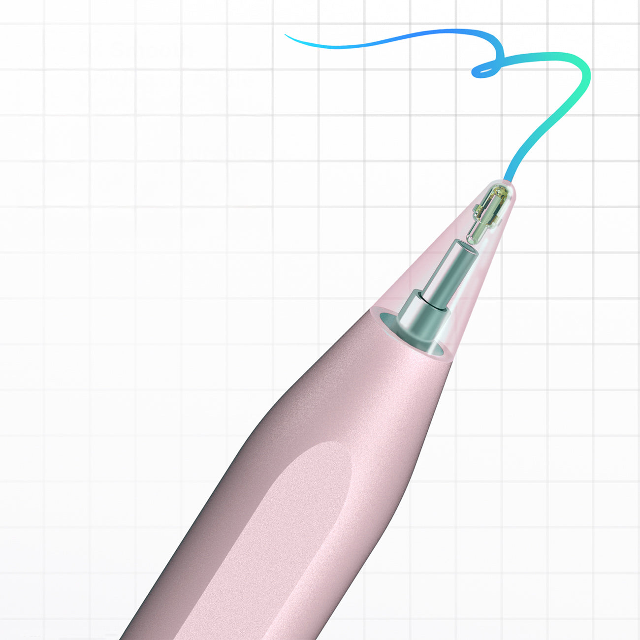 Metapen A8 Aktyvioji rašiklis iPad USB-C - Rožinė -- iPad