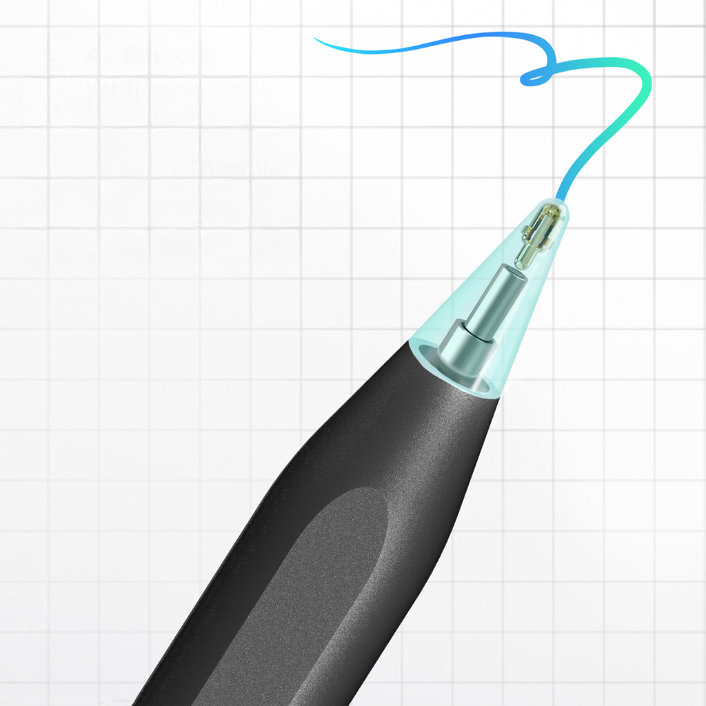Metapen A8 Aktyvioji rašiklis iPad USB-C - Juoda -- iPad