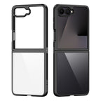 Dux Ducis Aimo dėklas, skirtas Samsung Galaxy Z Flip 8 - Juodas -- Samsung Galaxy Z Flip 8
