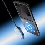 Dux Ducis Aimo Mag dėklas Samsung Galaxy Z Flip 8 suderinama su MagSafe - Juoda -- Samsung Galaxy Z Flip 8