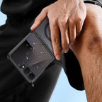 Dux Ducis Aimo Mag dėklas Samsung Galaxy Z Flip 8 suderinama su MagSafe - Juoda -- Samsung Galaxy Z Flip 8