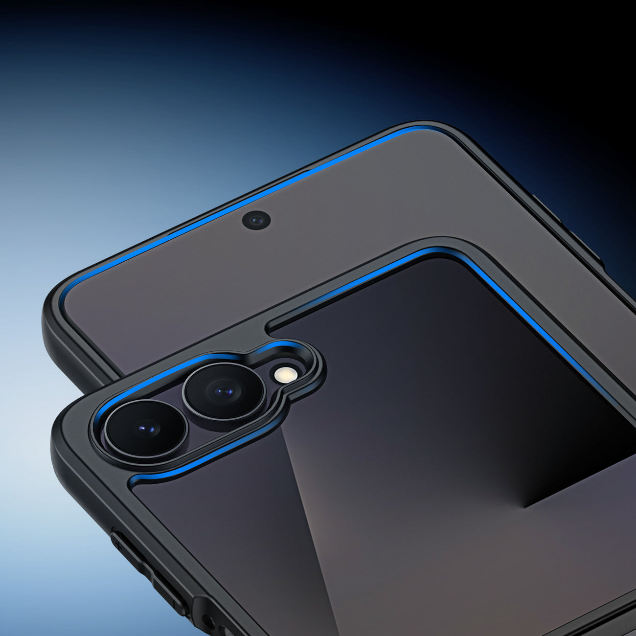 Dux Ducis Aimo Mag dėklas Samsung Galaxy Z Flip 8 suderinama su MagSafe - Juoda -- Samsung Galaxy Z Flip 8