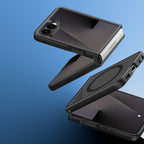 Dux Ducis Aimo Mag dėklas Samsung Galaxy Z Flip 8 suderinama su MagSafe - Juoda -- Samsung Galaxy Z Flip 8