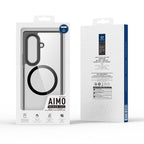 Dux Ducis Aimo Mag dėklas Samsung Galaxy Z Fold 8 suderinama su MagSafe - Juoda -- Samsung Galaxy Z Fold 8
