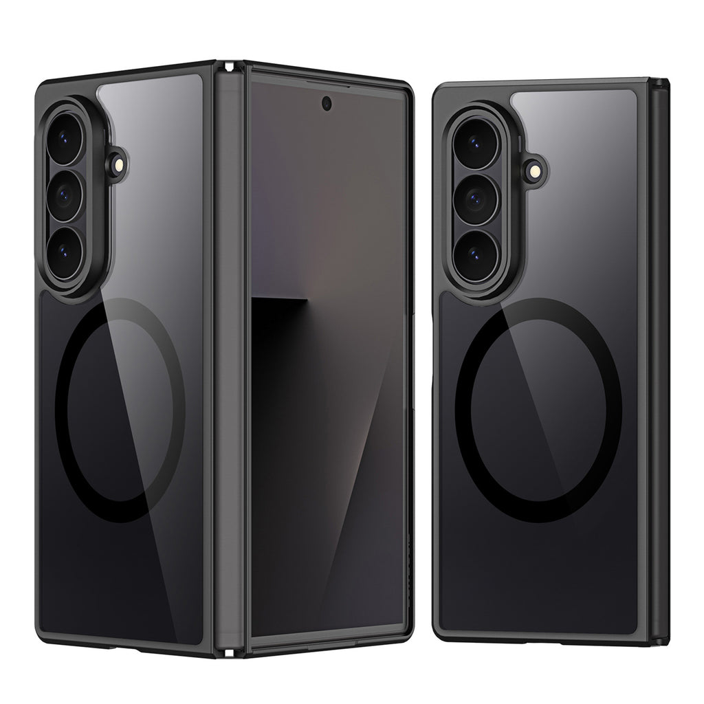 Dux Ducis Aimo Mag dėklas Samsung Galaxy Z Fold 8 suderinama su MagSafe - Juoda -- Samsung Galaxy Z Fold 8