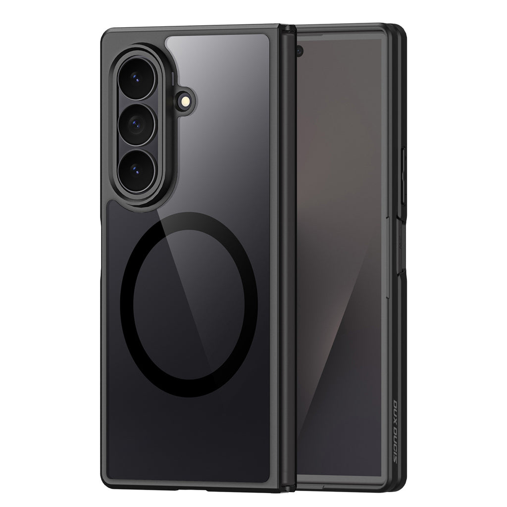 Dux Ducis Aimo Mag dėklas Samsung Galaxy Z Fold 8 suderinama su MagSafe - Juoda -- Samsung Galaxy Z Fold 8