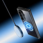Dux Ducis Aimo Mag dėklas Samsung Galaxy Z Fold 8 suderinama su MagSafe - Juoda -- Samsung Galaxy Z Fold 8
