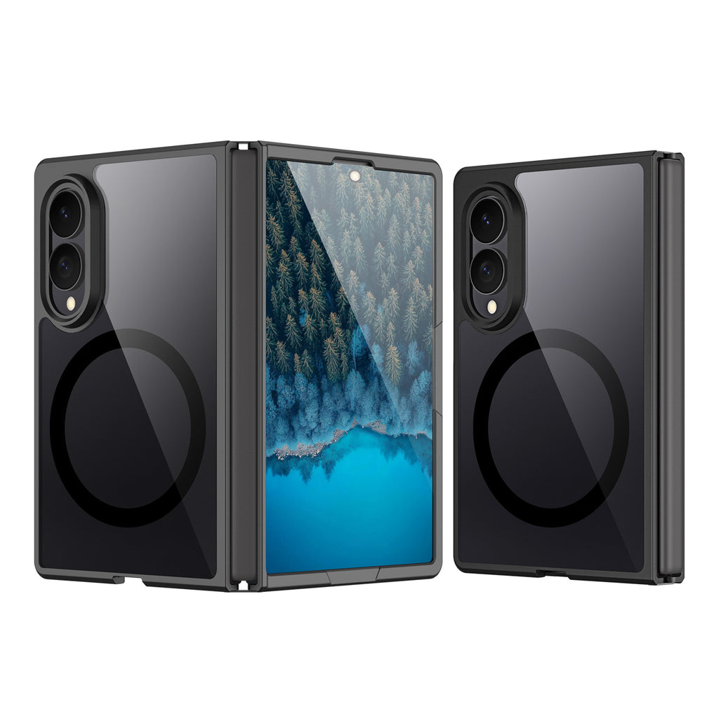 Dux Ducis Aimo Mag deklas Samsung Galaxy Z Fold 8 Wide, suderinamas su MagSafe - juodas -- Samsung Galaxy Z Fold 8