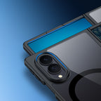 Dux Ducis Aimo Mag deklas Samsung Galaxy Z Fold 8 Wide, suderinamas su MagSafe - juodas -- Samsung Galaxy Z Fold 8