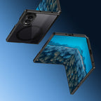 Dux Ducis Aimo Mag deklas Samsung Galaxy Z Fold 8 Wide, suderinamas su MagSafe - juodas -- Samsung Galaxy Z Fold 8