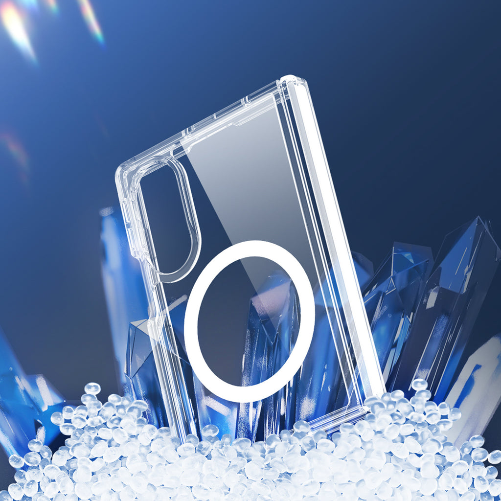 Dux Ducis Clin Mag deklas Samsung Galaxy Z Fold 8 Wide, suderinamas su MagSafe - skaidrus -- Samsung Galaxy Z Fold 8